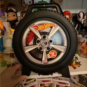Hot Wheels toy car wheel tire case toy 🚗